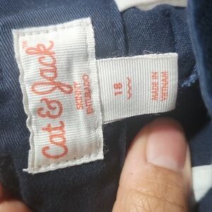 Cat & Jack Dark Blue Skinny Pants Size 18